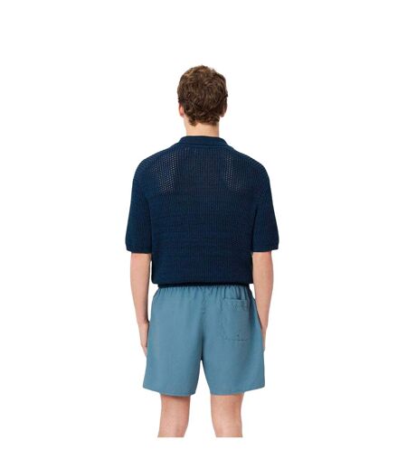 Short De Bain Motif/style Monochrome Homme Bleu Lacoste