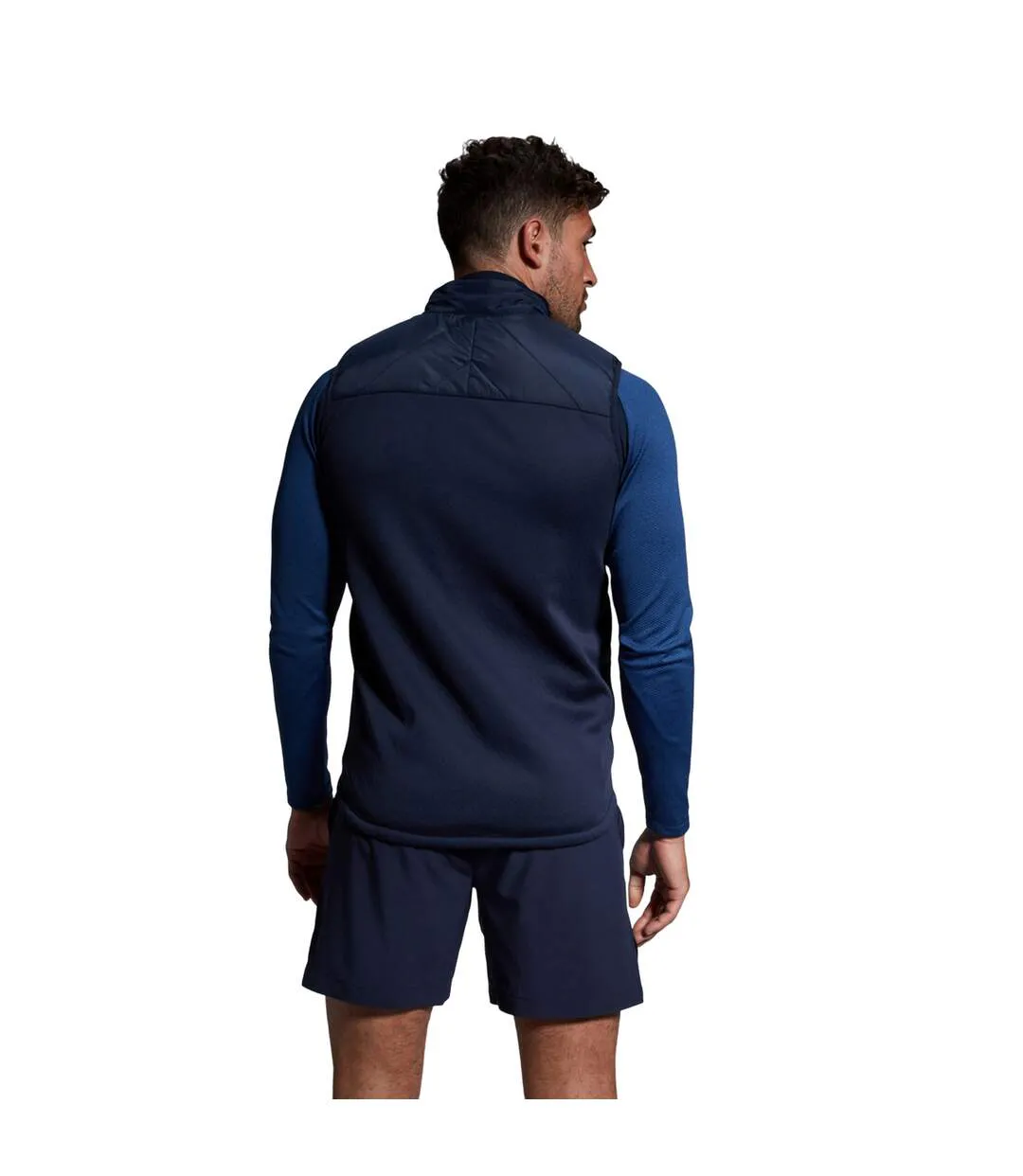 Mens Elite Micro-lite Gilet Navy Canterbury-4