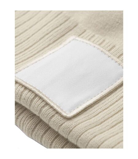 Bonnet Motif/style Pompon Blanc Cassé Blanc Beechfield