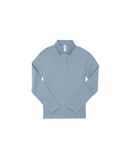 Chemisier Manches Longues My Polo Femme Bleu B&C