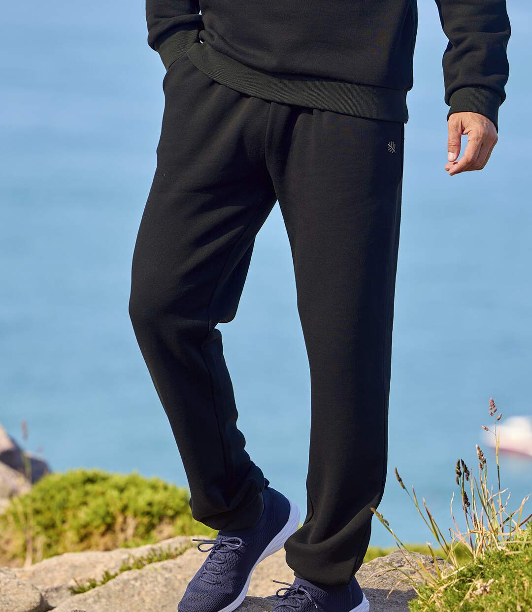 Le Pantalon Jogging en Molleton-4