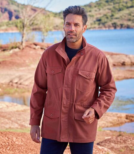 Men's Terracotta Safari Jacket 