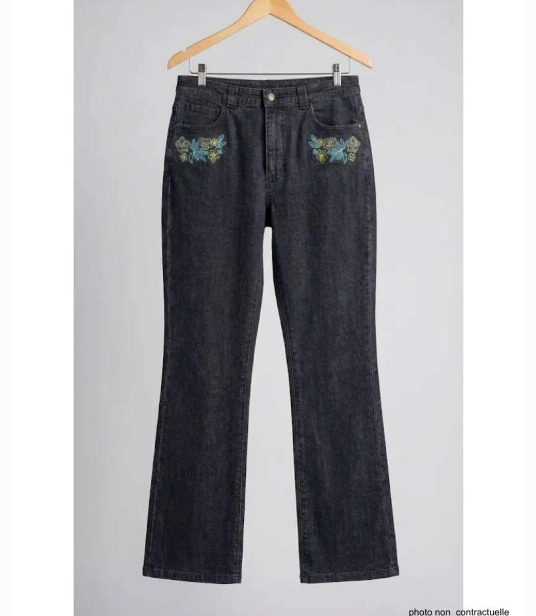 Jean Femme Mayflower Bleu Stone Stretch - Coupe Moderne-5
