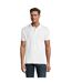 Polo manches courtes perfect homme blanc SOLS-4