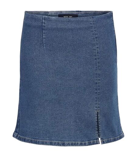 Womens/ladies Denim Mini Skirt Denim Blue Noisy May