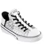 Mens Snoop Dogg Bandana Print Trainers White Black Skechers-1