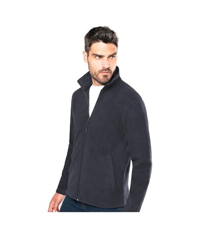 Kariban Mens Falco Full Zip Anti Pill Fleece Jacket (Convoy Grey) - UTRW737