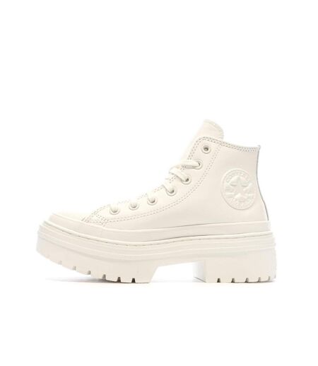 Baskets blanches femme converse all star lugged