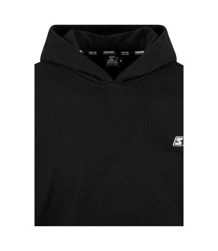 Sweat À Capuche Essential Homme Noir Starter Black Label