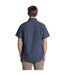 Chemise Unie Manches Courtes Kiwi Homme Bleu Sombre Craghoppers-3