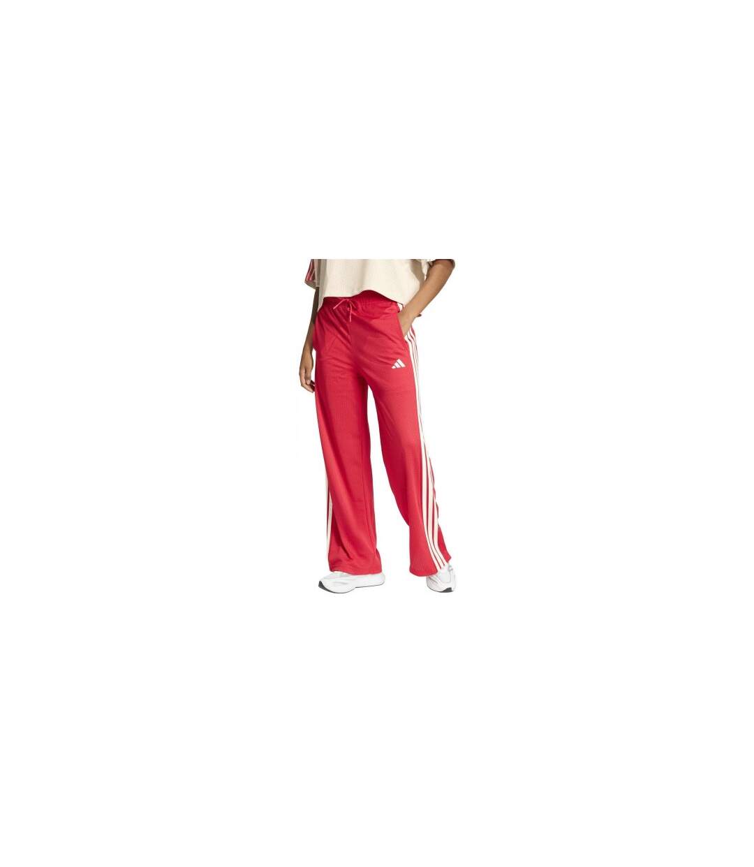 Pantalon De Survêtement Femme Rubis Blanc Adidas-1