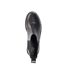 Womens/ladies Leather Chunky Sole Chelsea Boots Black Dune London-4