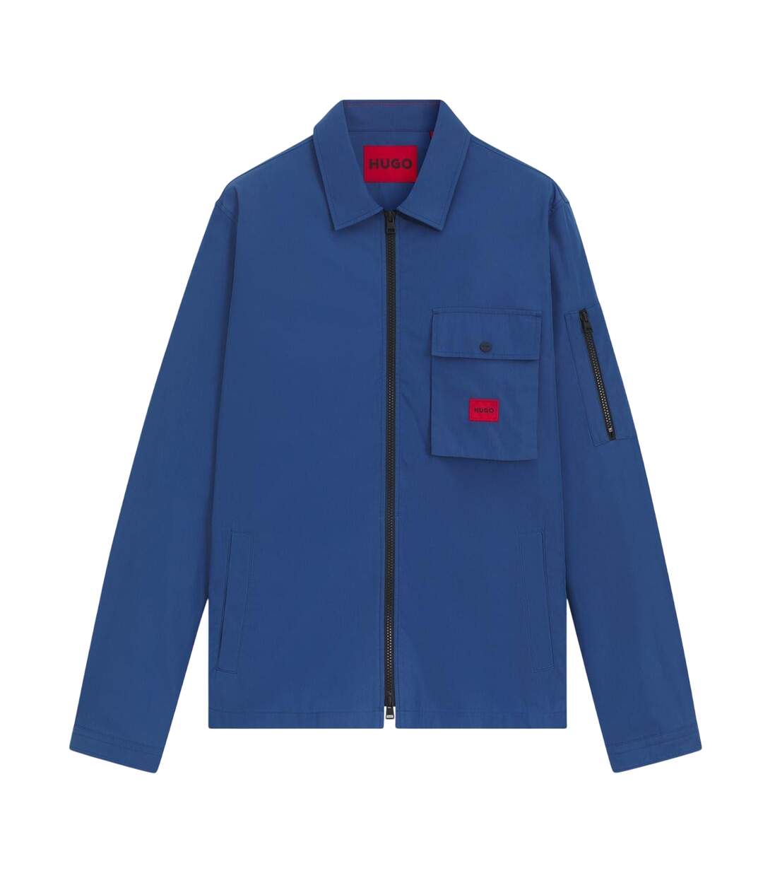 Surchemise Motif/style Logo Homme Bleu Moyen Hugo-1