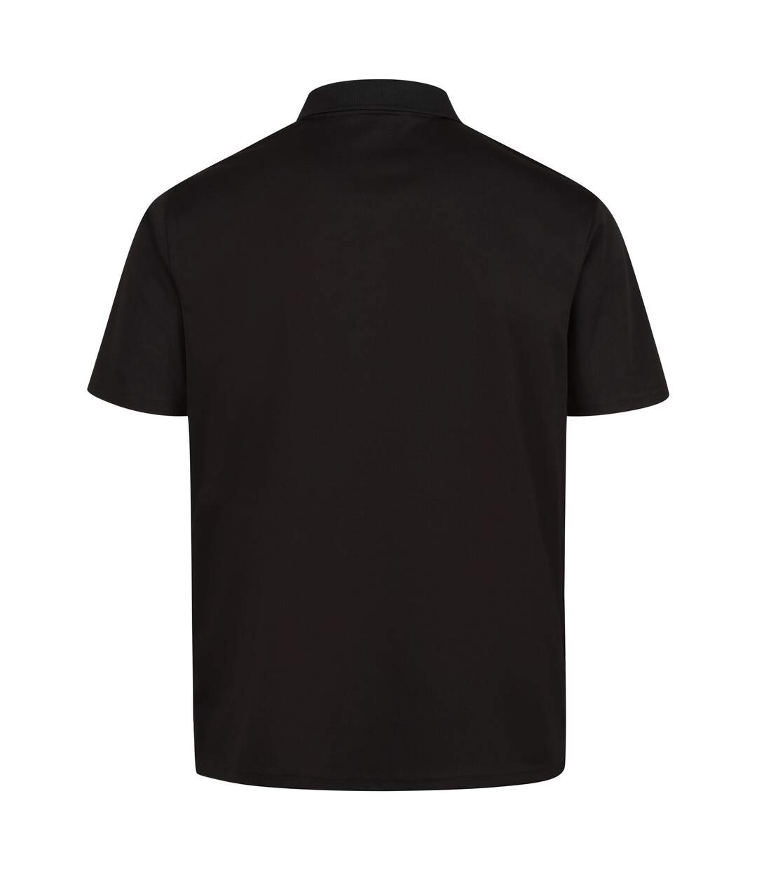 Mens pro moisture wicking polo shirt black Regatta