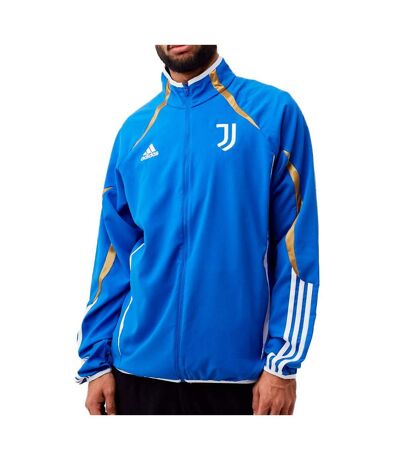 Juventus veste de survêtement bleue homme adidas 21/22 - l