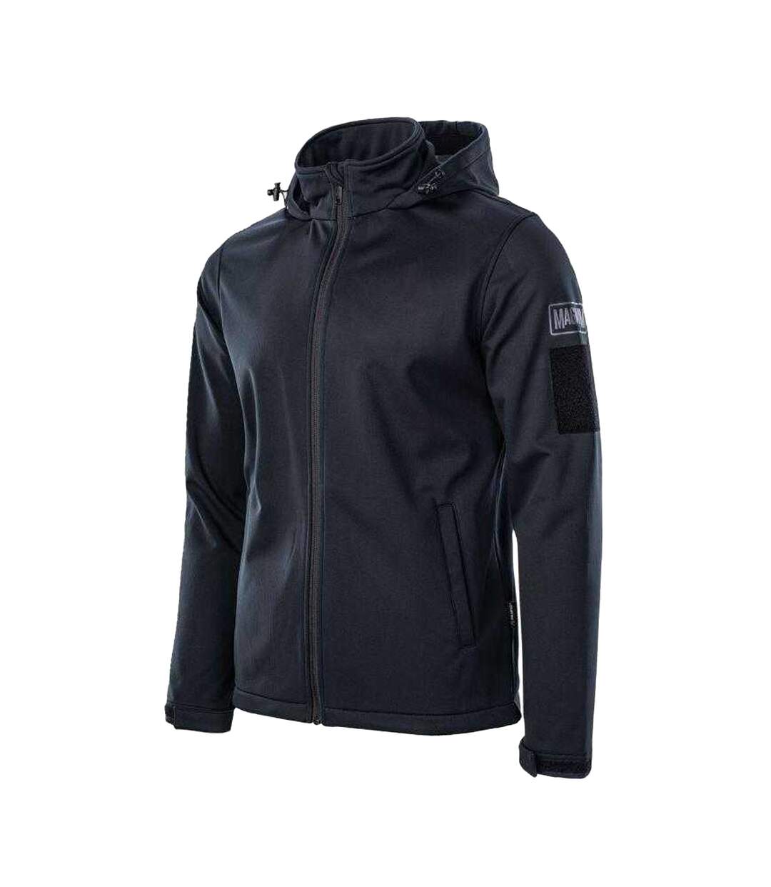 Mens Cervus Soft Shell Jacket Black Magnum-3