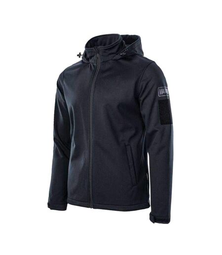 Mens Cervus Soft Shell Jacket Black Magnum