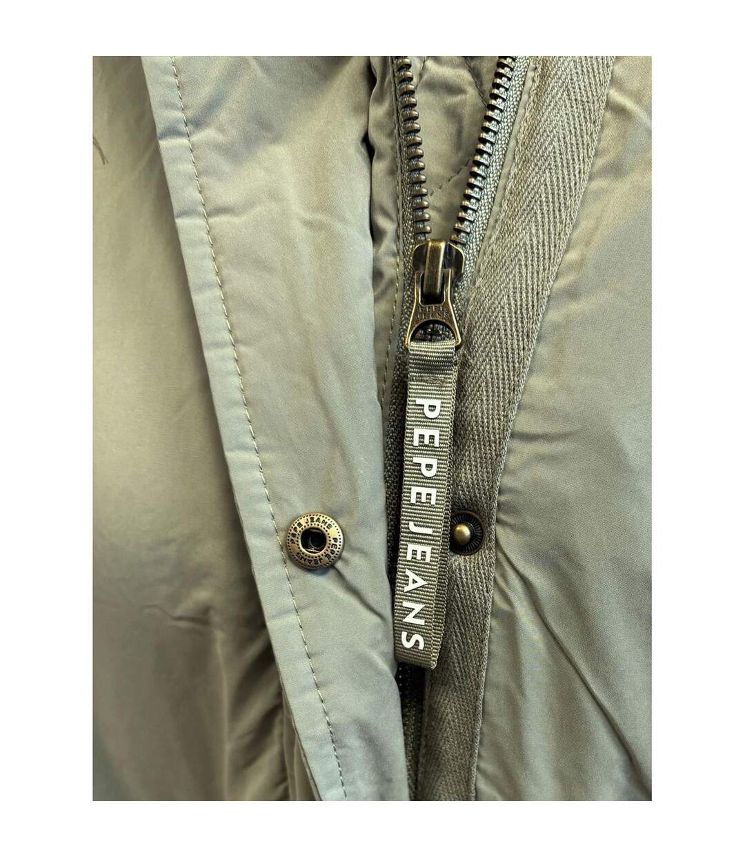 Veste Femme Vert Kaki Pepe Jeans-3