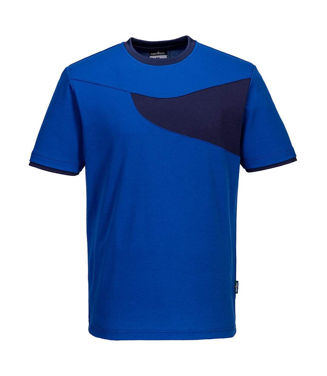 T-shirt homme bleu royal/marine Portwest-1