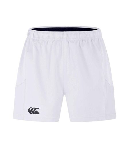 Short de rugby professional homme blanc Canterbury