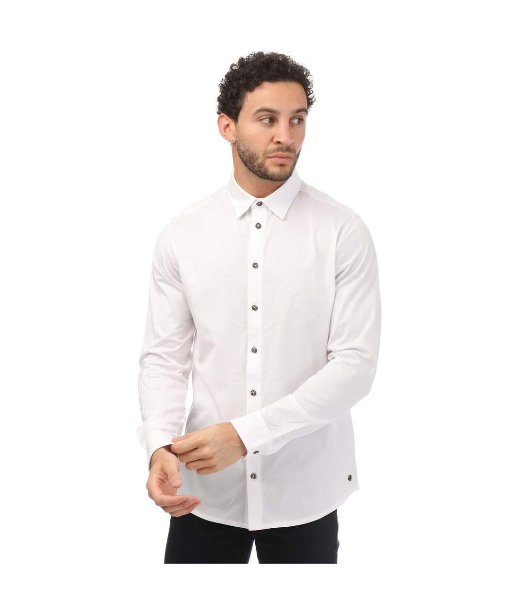 Chemise beynol homme blanc Mercery-1