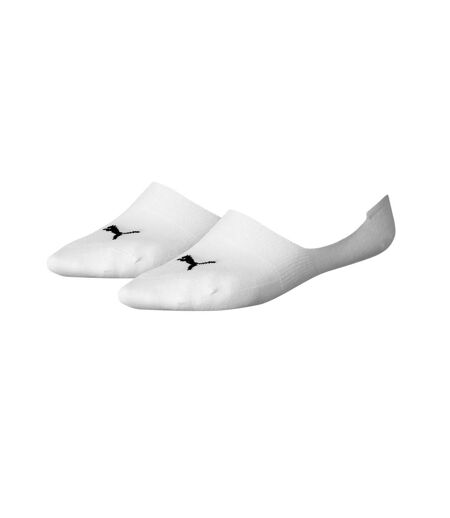 Puma Unisex Adult Liner Socks (Pack of 2) (White) - UTRD611