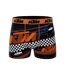 KTM Boxer Homme Microfibre FAS Noir Orange