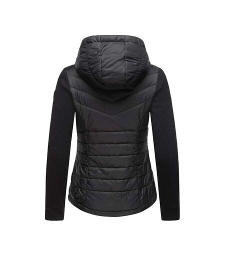 Blousons noir femme ragwear lucinda 60005-1010-blk - m