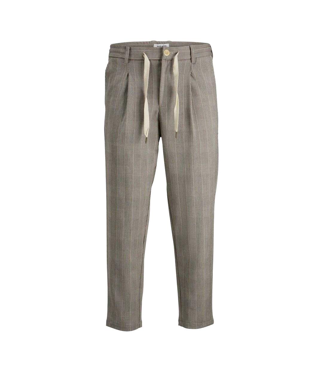 Mens Billcapri Plaid Tapered Chinos Crockery Jack And Jones-2