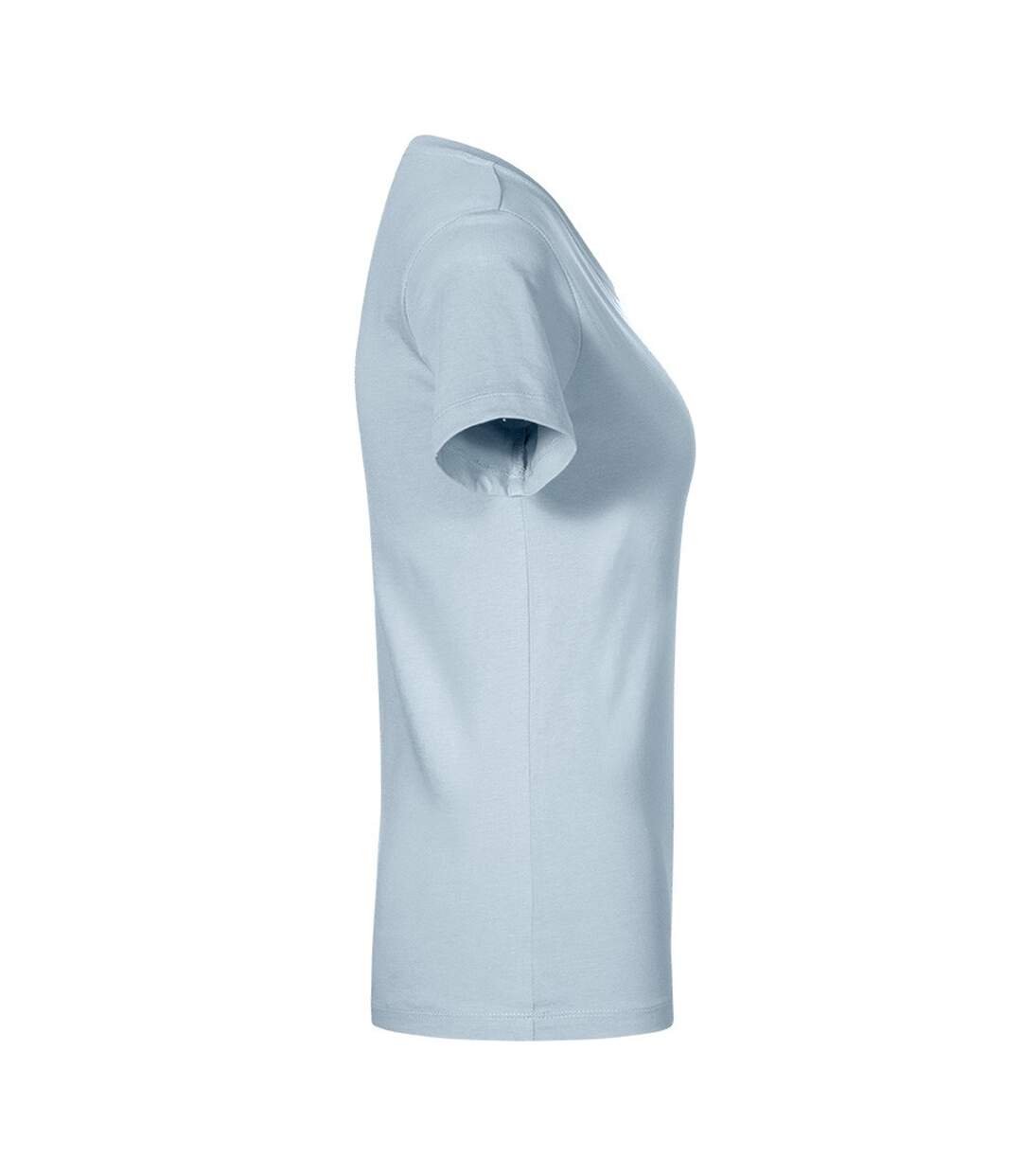 T-shirt Premium Femme Bleu Clair Promodoro-3
