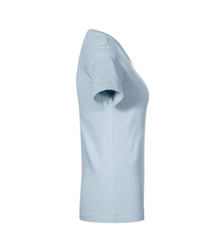 T-shirt Premium Femme Bleu Clair Promodoro