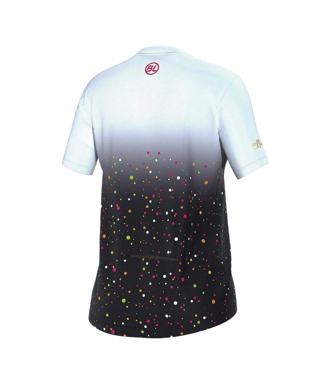 Maillot De Cyclisme Motif/style Imprimé Intégral Marostica Femme Noir Blanc Bicycle Line-2