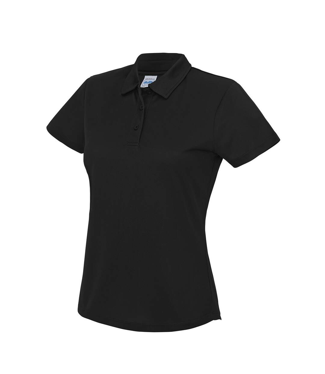 Polo femme noir vif Awdis