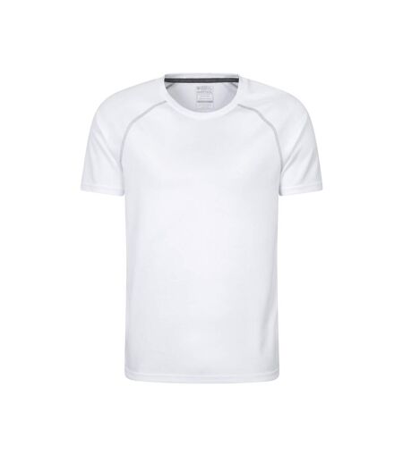 T-shirt endurance homme blanc Mountain Warehouse