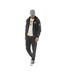 Sweat zippé homme à capuche en molleton et acid wash avec patchs Vondutch-4