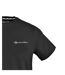 Mens Logo Crew Neck Regular T-shirt Black Aquascutum-4