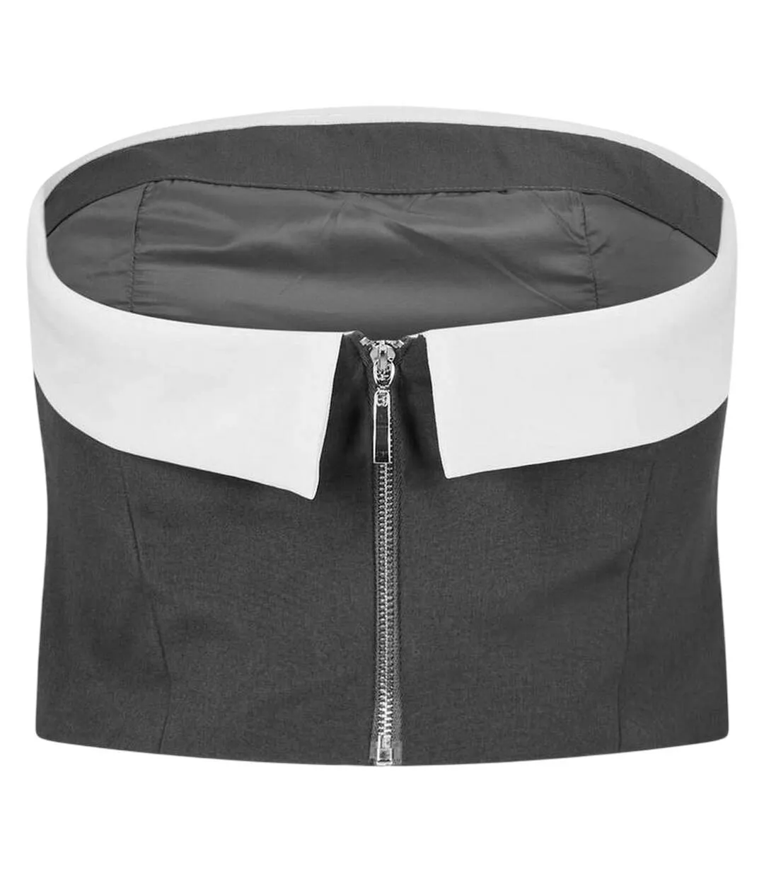 Haut Court Femme Anthracite Missy Empire-3