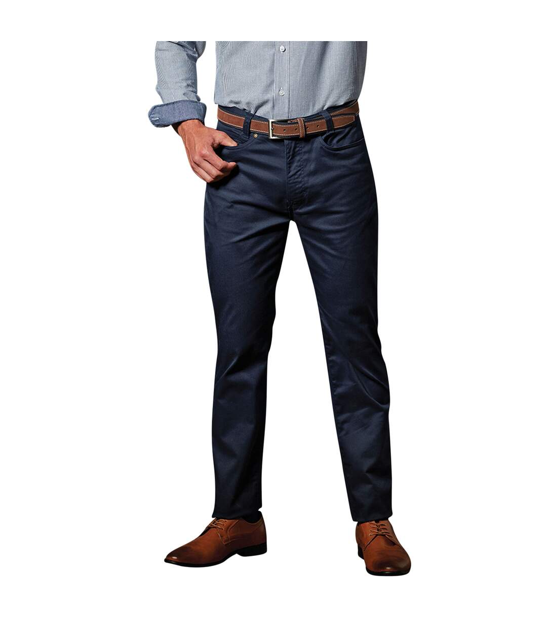 Chino homme bleu marine Premier