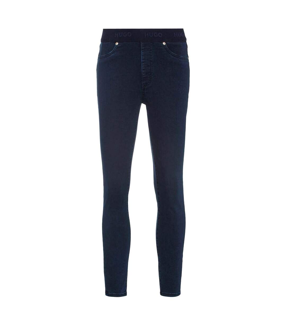 Womens/ladies Ganeva Jeans Navy Hugo-1