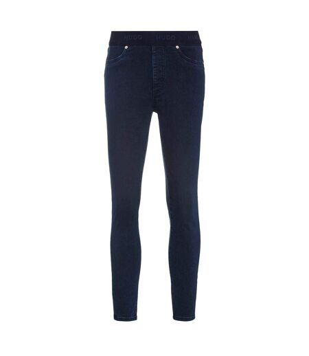 Womens/ladies Ganeva Jeans Navy Hugo