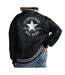 Blouson noir femme converse padded-2