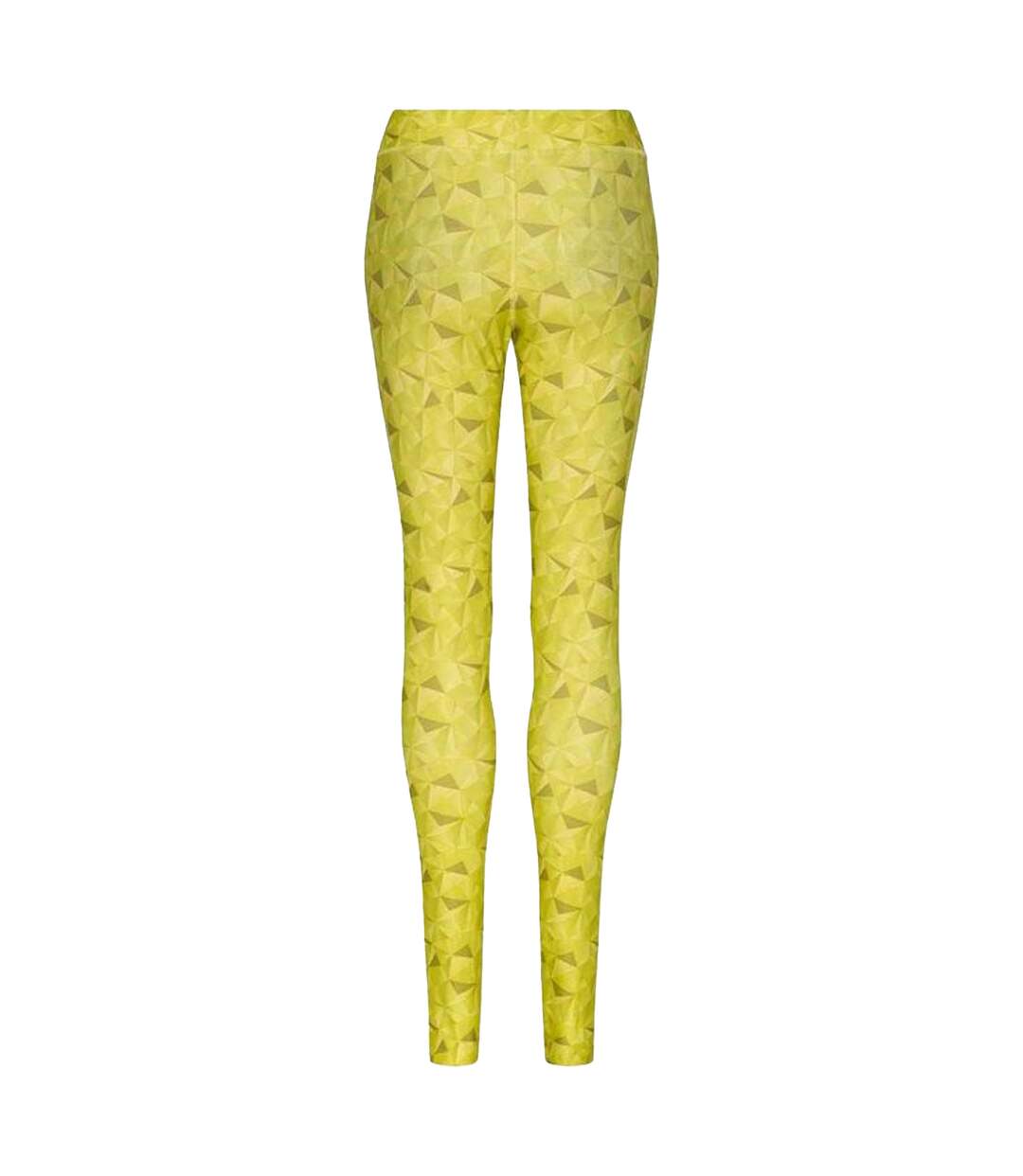 Legging imprimé cool girlie femme jaune AWDis-2