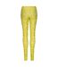 Legging imprimé cool girlie femme jaune AWDis