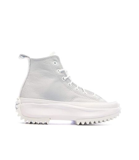Baskets blanches femme converse run star hike a05247c