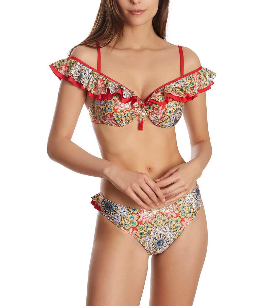 Haut maillot de bain balconnet multipositions Mandala Selmark Mare-2