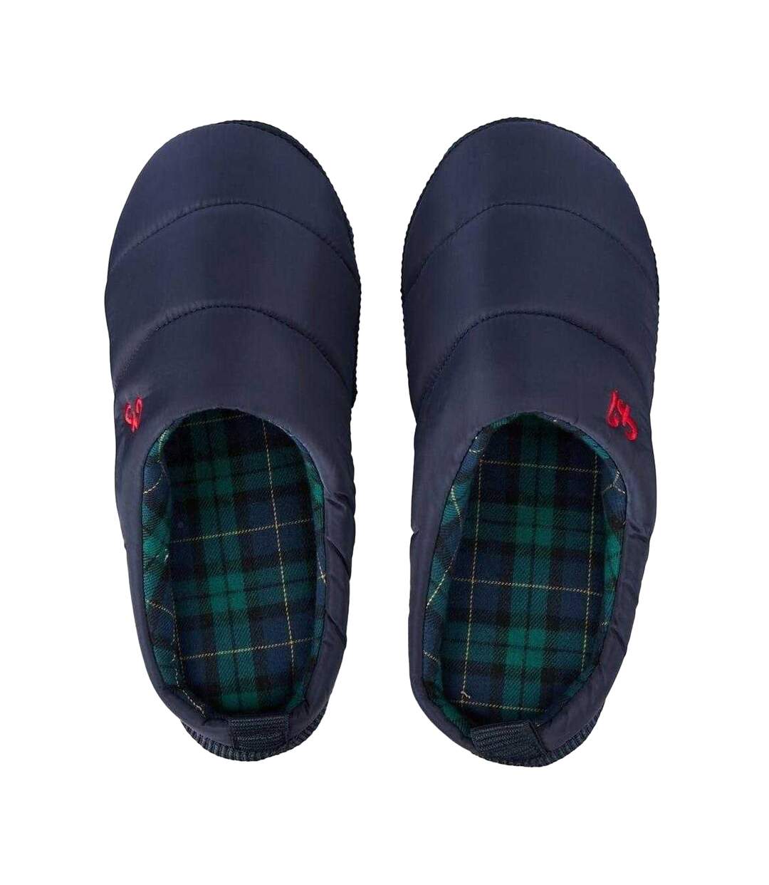Mens Mule Slippers Navy Farah-3
