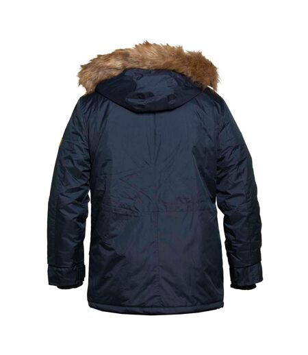 Mens d555 lovett kingsize parka navy Duke