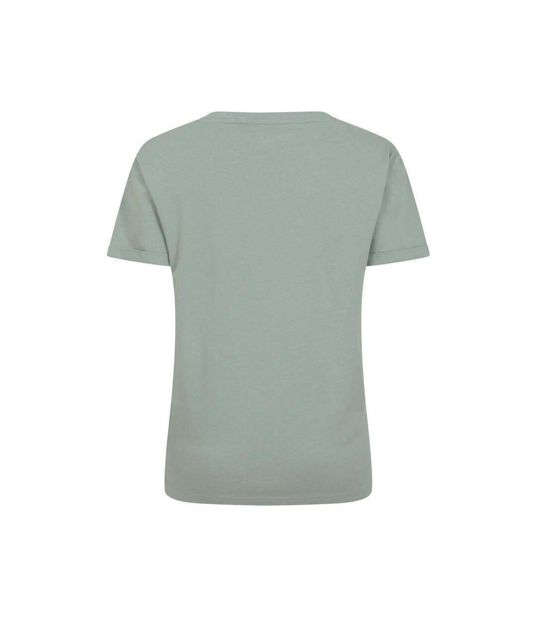 Womens/ladies Forest Bear Organic Loose Fit T-shirt Khaki Green Mountain Warehouse-2