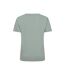 Womens/ladies Forest Bear Organic Loose Fit T-shirt Khaki Green Mountain Warehouse-2