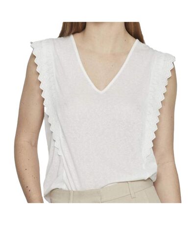 Blouse Blanche Femme Vila Miosa - M